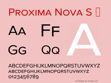 Proxima Nova S ☞ Version 2.015;com.myfonts.marksimonson.proxima-nova.s-regular.wfkit2.gP5B Font Sample
