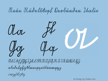 Neue Rudelskopf Verbunden Italic 0.000图片样张