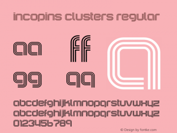 Incopins Clusters Regular Unknown图片样张