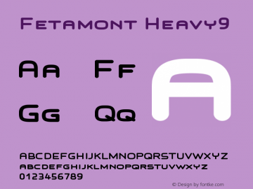 Fetamont Heavy9 Version 1.5图片样张