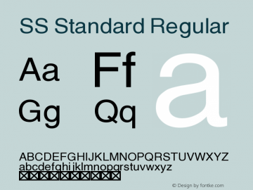 SS Standard Regular SS Standard: 2012图片样张