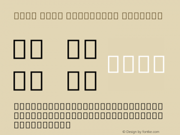 Noto Sans Cuneiform Regular Version 1.05 uh Font Sample