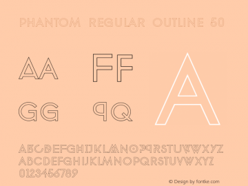 phantom regular outline 50 Version 1.0图片样张