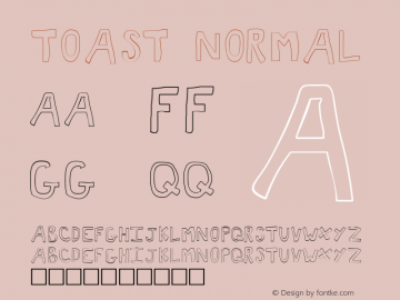 Toast Normal 1.0 Thu Mar 07 22:15:10 1996图片样张