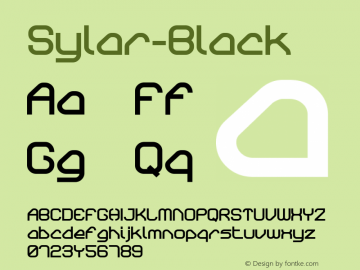 Sylar-Black ☞ 001.000;com.myfonts.northernblock.sylar.black.wfkit2.3ozp Font Sample