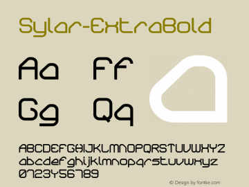 Sylar-ExtraBold ☞ 001.000;com.myfonts.northernblock.sylar.extra-bold.wfkit2.3ozg Font Sample