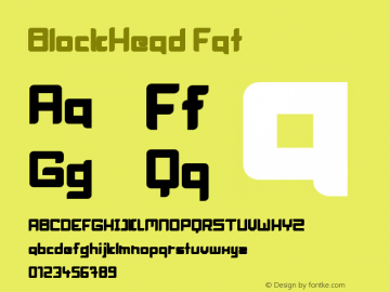 BlockHead Fat Version 1.000图片样张