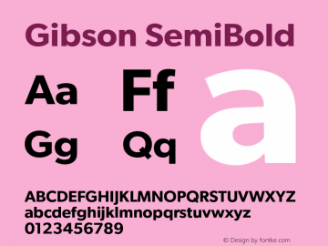 Gibson SemiBold Version 1.000;com.myfonts.canadatype.gibson.semi-bold.wfkit2.3zpd图片样张