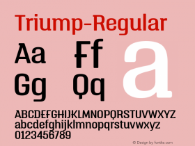 Triump-Regular ☞ 1.000;com.myfonts.easy.latinotype.triump.regular.wfkit2.version.4k8U图片样张