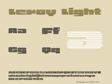 Leroy Light Version 1.7图片样张