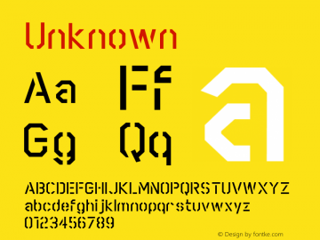 Unknown  This is a protected webfont and is intended for CSS @font-face use ONLY. Reverse engineering this font is strictly prohibited. Font Sample