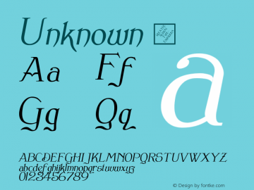 Unknown  This is a protected webfont and is intended for CSS @font-face use ONLY. Reverse engineering this font is strictly prohibited.图片样张