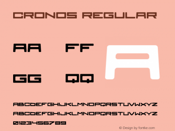 CRONOS Regular Version 1.001;PS 001.001;hotconv 1.0.56;makeotf.lib2.0.21325图片样张