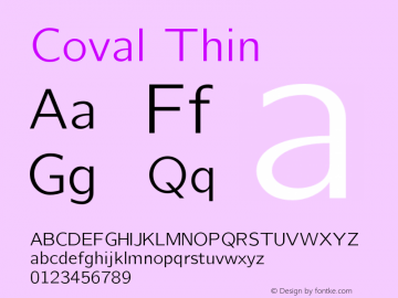 Coval Thin Version 2.000图片样张