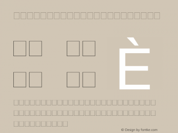 Helvetica Neue Regular Unknown图片样张