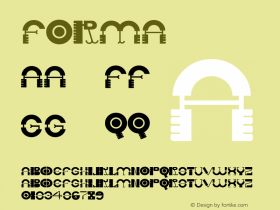 Forma ☞ Version 1.000;PS 001.001;hotconv 1.0.56;com.myfonts.easy.rodrigotypo.forma.regular.wfkit2.version.4mBs图片样张