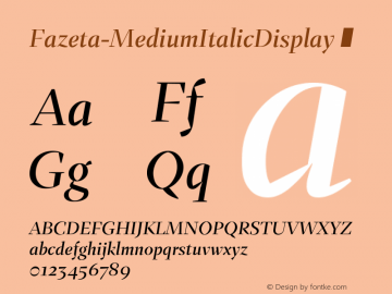 Fazeta-MediumItalicDisplay ☞ 001.000;com.myfonts.easy.adtypo.fazeta.display-medium-italic.wfkit2.version.4kYo Font Sample