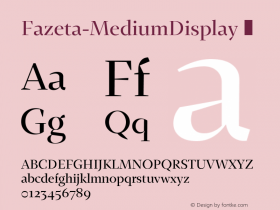 Fazeta-MediumDisplay ☞ 001.000;com.myfonts.easy.adtypo.fazeta.display-medium.wfkit2.version.4kYk图片样张