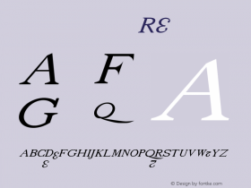 drmdozsl6 Regular Version 001.001 Font Sample