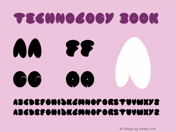 technology Book Version 1.00 October 4, 2012 Font Sample