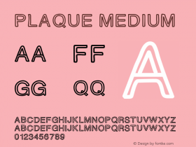 PLAQUE Medium Version 001.000图片样张