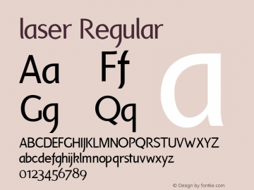 laser Regular Unknown图片样张