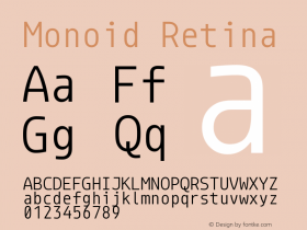 Monoid Retina Version 0.62图片样张