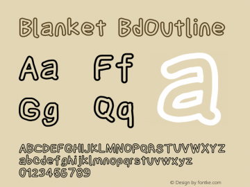 Blanket BdOutline Version 0.9图片样张