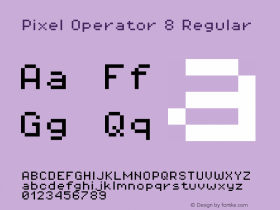 Pixel Operator 8 Regular Version 1.4.2 (September 30, 2015)图片样张