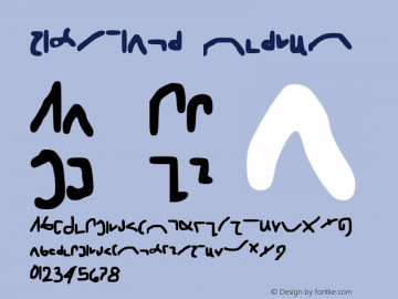 shorthand Medium Version 001.000 Font Sample