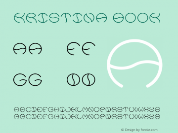 kristina Book Version 1.00 February 21, 20 Font Sample