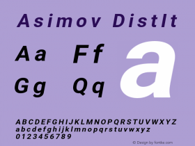 Asimov DistIt Version 2.000980; 2014图片样张