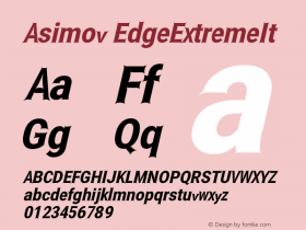 Asimov EdgeExtremeIt Version 2.000980: 2014图片样张