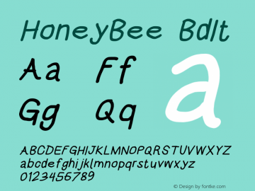 HoneyBee BdIt Version 0.89图片样张