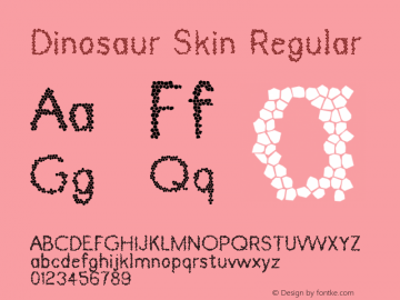 Dinosaur Skin Regular Version 1.00图片样张