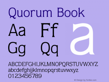 Quorum Book Version 001.001图片样张