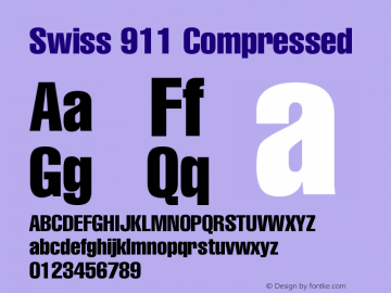 Swiss 911 Compressed Version 2.0-1.0图片样张