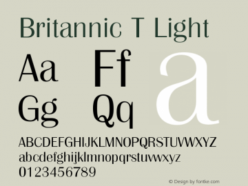 Britannic T Light Version 001.005图片样张