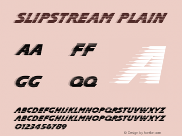 Slipstream Plain Version 001.000图片样张