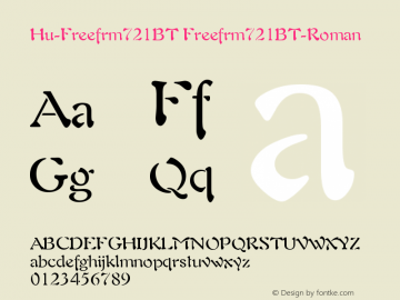 Hu-Freefrm721BT Freefrm721BT-Roman Version 001.000图片样张