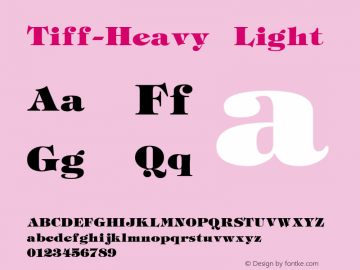 Tiff-Heavy Light 1.0 Tue Nov 23 17:05:39 1993图片样张