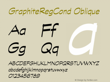 GraphiteRegCond Oblique Version 001.000图片样张