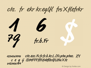 Market RegularExpert Version 001.000 Font Sample