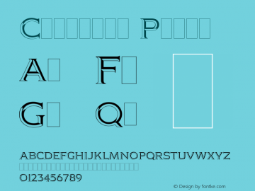 Citation Plain Version 001.000 Font Sample