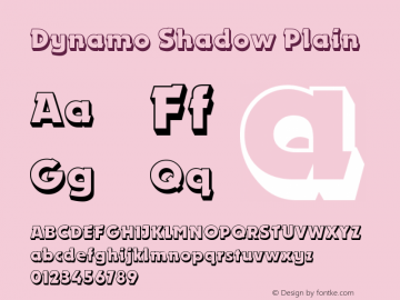 Dynamo Shadow Plain Version 001.000图片样张