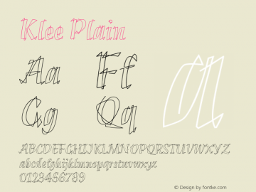 Klee Plain Version 001.000图片样张