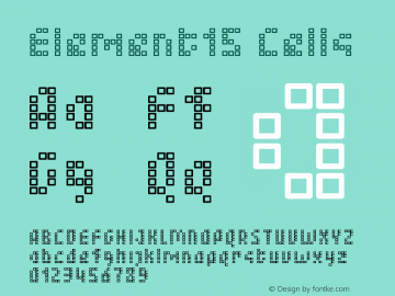 Element15 Cells Version 001.000 Font Sample