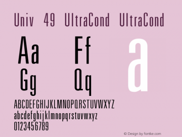 Univ 49 UltraCond UltraCond Version 001.000图片样张