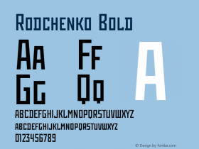 Rodchenko Bold Version 2.000;com.myfonts.easy.paratype.rodchenko-cond.condensed-regular.wfkit2.version.4dt2图片样张