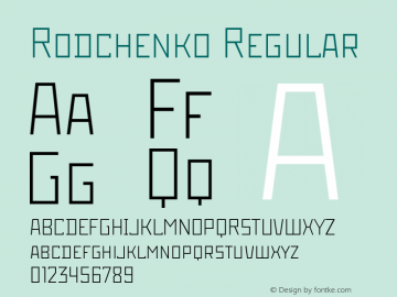 Rodchenko Regular Version 2.000;com.myfonts.easy.paratype.rodchenko-cond.light.wfkit2.version.4dt4 Font Sample